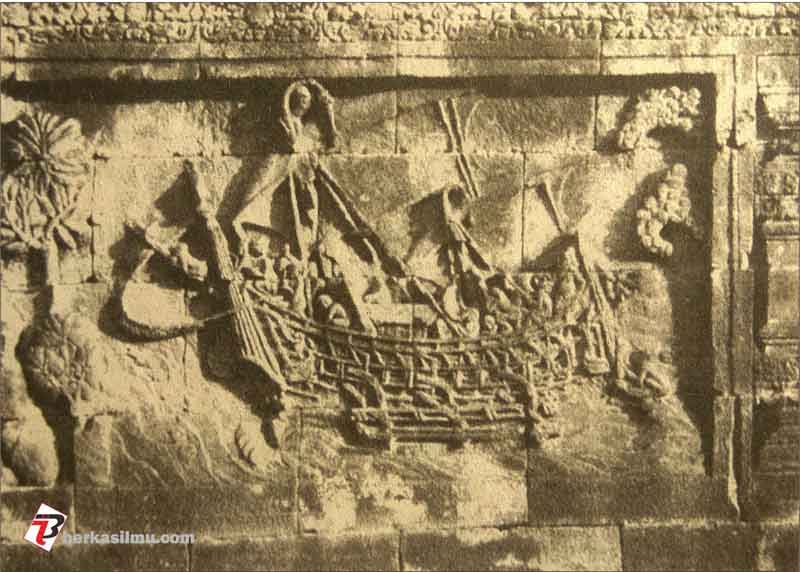 relief pelayaran di candi