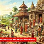 gambar ilustrasi Kehidupan Masyarakat Pada Masa Kerajaan Hindu-Buddha